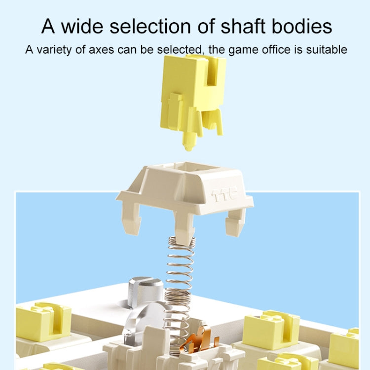 AULA F75 Mechanical Keyboard - 80-Key RGB Wired, 2.4G, Bluetooth Connectivity