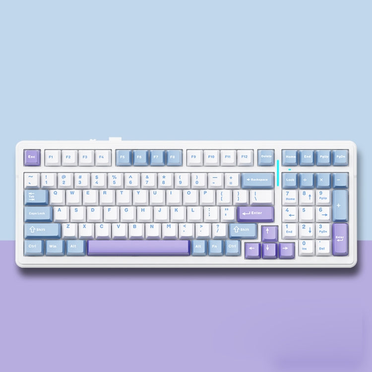 Teclado mecánico AULA F99 RGB - 3 modos con 99 teclas