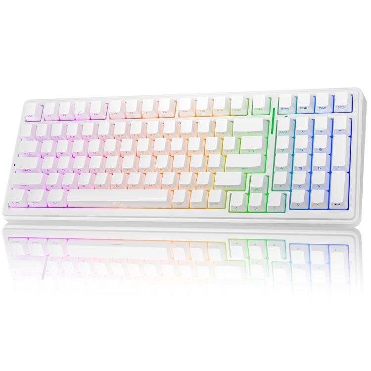 Teclado mecánico AULA F99 RGB - 3 modos con 99 teclas