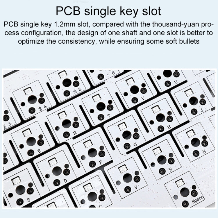 AULA F99 RGB Mechanical Keyboard - 3-Mode with 99 Keys