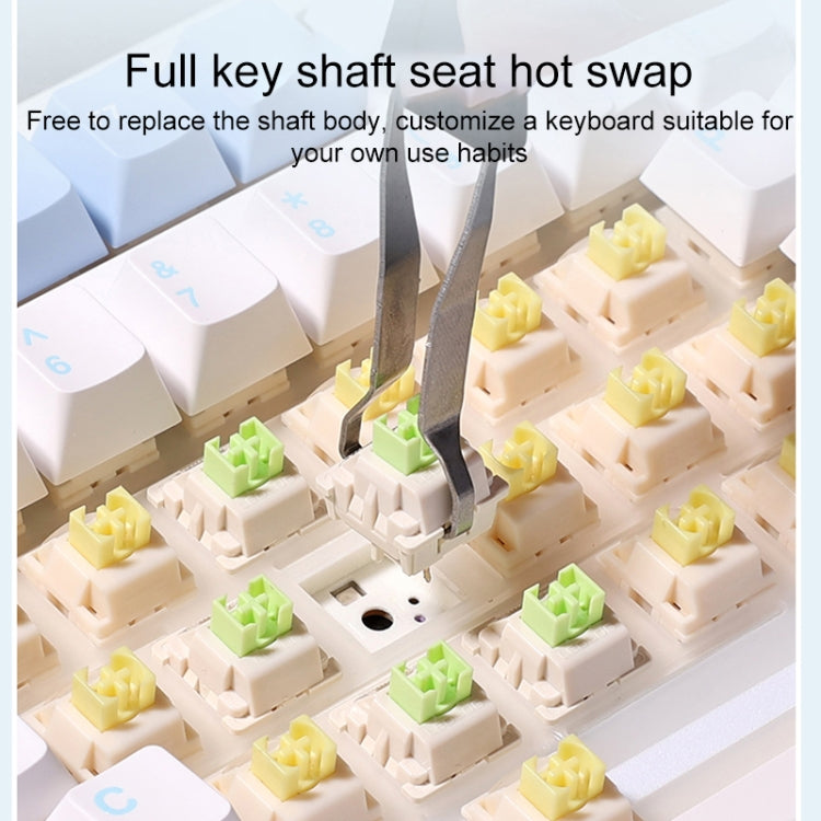 AULA F99 RGB Mechanical Keyboard - 3-Mode with 99 Keys