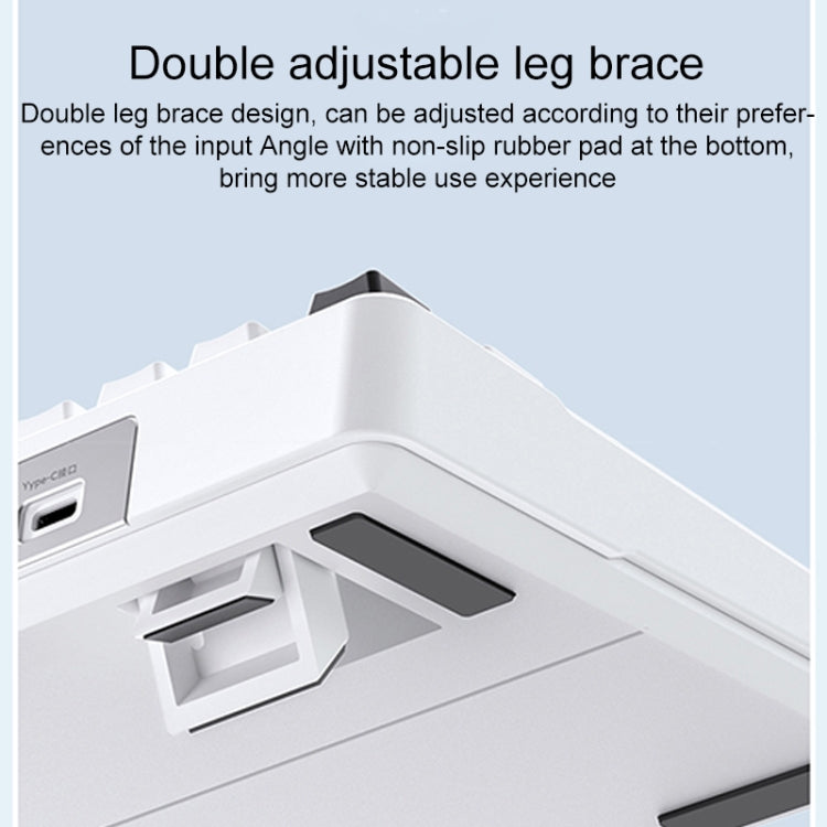 AULA F99 RGB Mechanical Keyboard - 3-Mode with 99 Keys