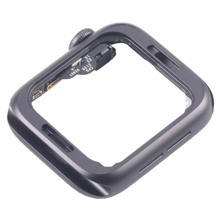 Marco de aleación de aluminio para Apple Watch SE de 40 mm/44 mm LTE y GPS con cable flexible de corona (2020)