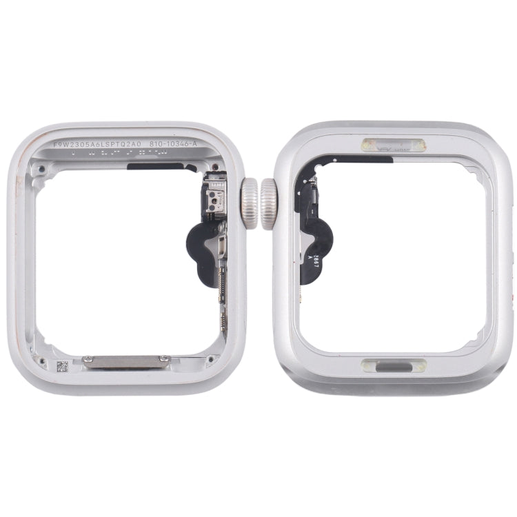 Marco de aleación de aluminio para Apple Watch SE de 40 mm/44 mm LTE y GPS con cable flexible de corona (2020)