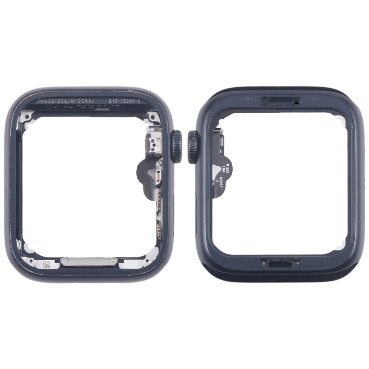 Aluminum Alloy Frame Bezel with Crown Spin Axis Flex Cable for Apple Watch SE 2022 (40mm & 44mm LTE/GPS)