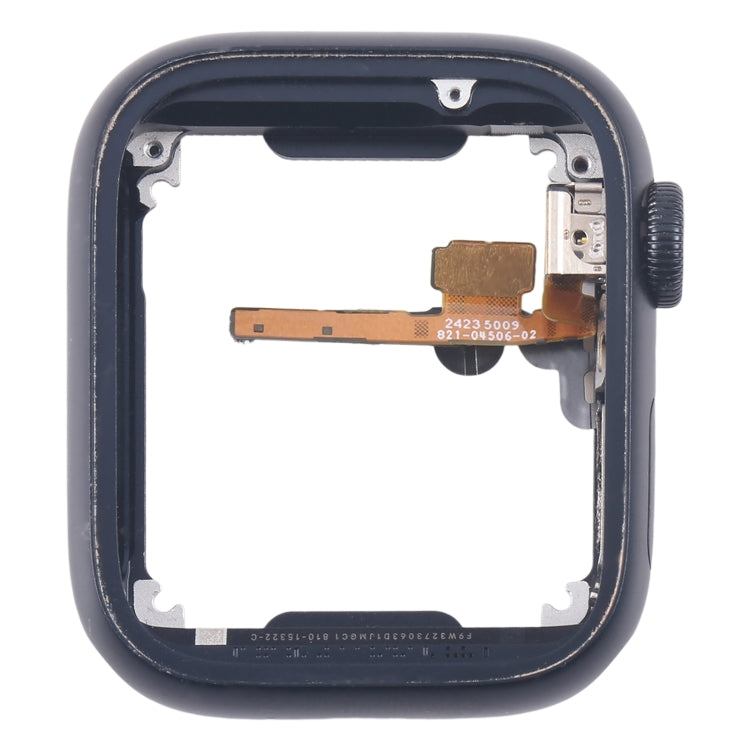 Aluminum Bezel Frame with Crown & Flex Cable for Apple Watch Series 7/8/9 (41mm & 45mm)