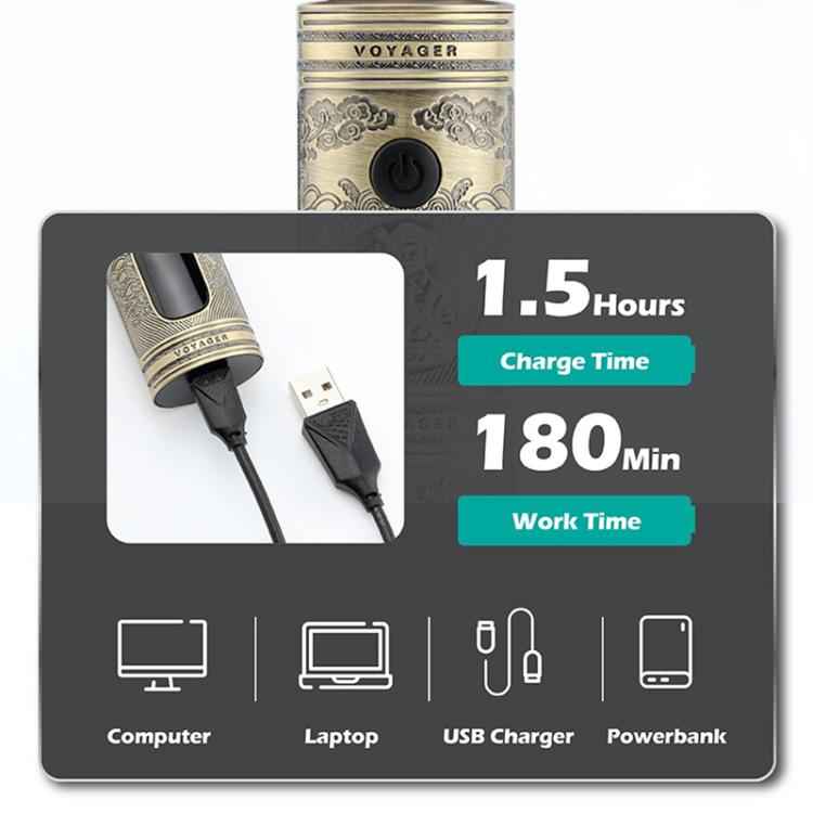 VGR V-106 6-in-1 Digital Display Electric Hair Clipper Kit, V-106