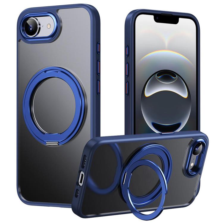 Frosted 360 Degree MagSafe Magnetic Holder Phone Case