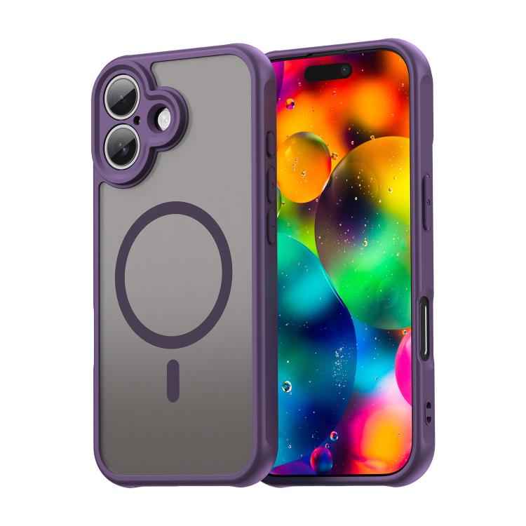 Fan Dun Series TPU Hybrid PC Frosted Magsafe Phone Case