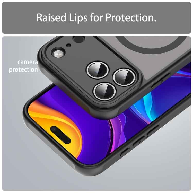 Fan Dun Series TPU Hybrid PC Frosted Magsafe Phone Case