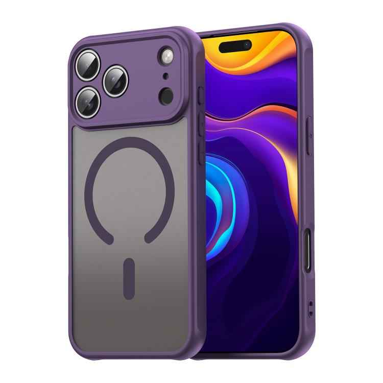 Fan Dun Series TPU Hybrid PC Frosted Magsafe Phone Case