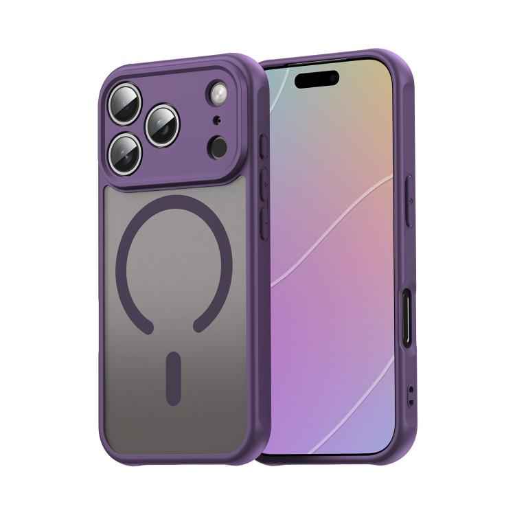 Fan Dun Series TPU Hybrid PC Frosted Magsafe Phone Case