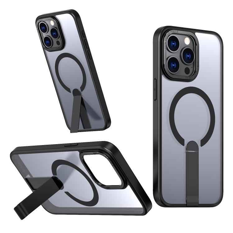 Star Shine Series TPU + PC MagSafe Phone Case with Fold Holder