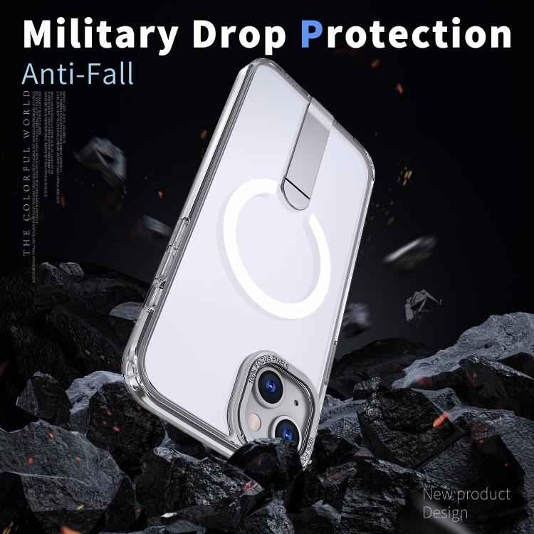 Star Shine Series TPU + PC MagSafe Phone Case with Fold Holder