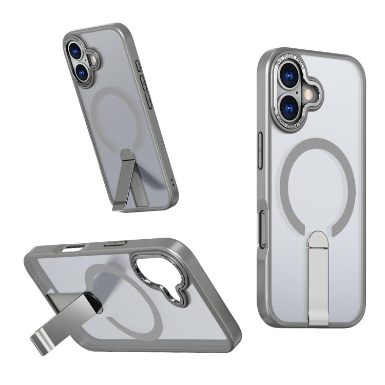 Star Shine Series TPU + PC MagSafe Phone Case with Fold Holder