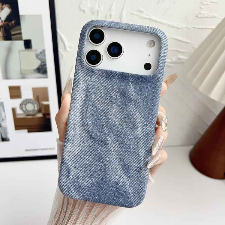 Denim MagSafe Magnetic PC + PU Phone Case