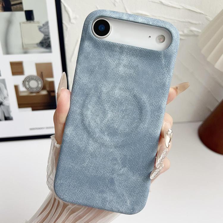 Denim MagSafe Magnetic PC + PU Phone Case