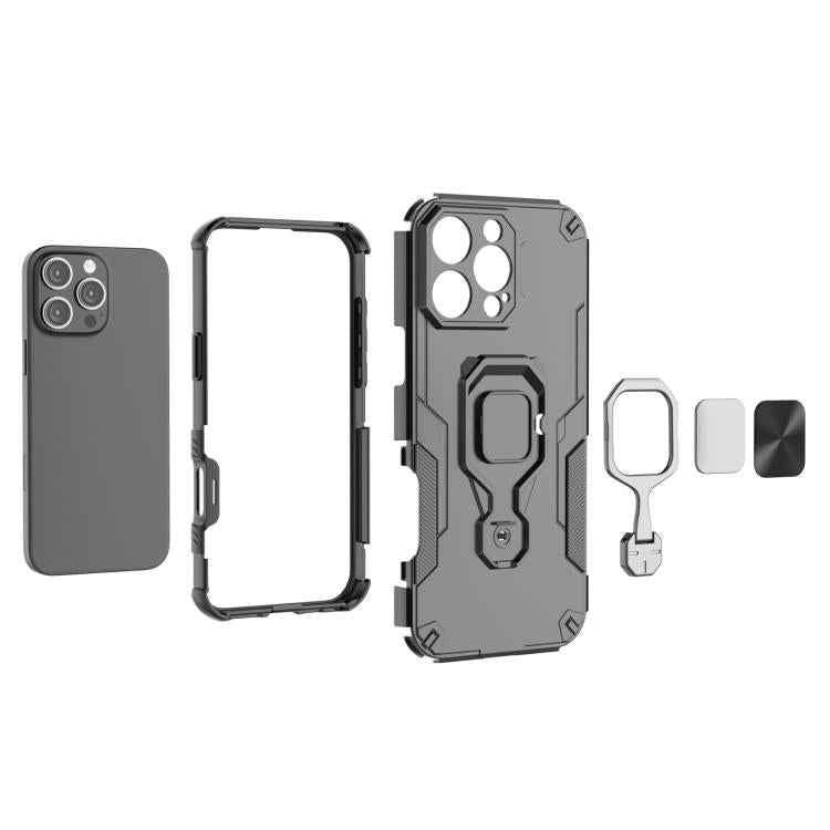 Metal Kickstand TPU Hybrid PC Phone Case