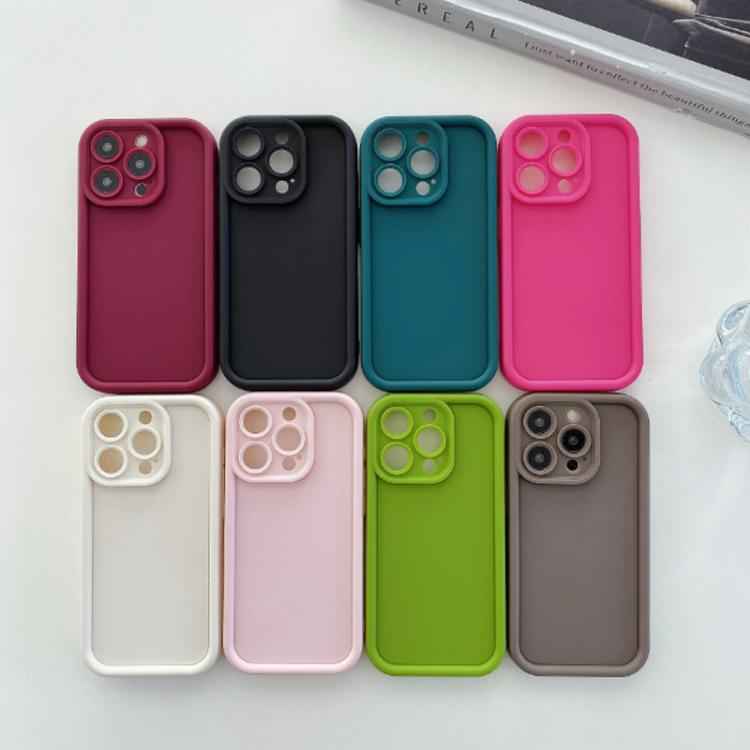 Shockproof Frame Frosted Precise Hole TPU Phone Case