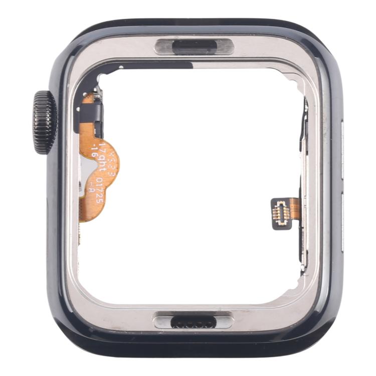 Placa de bisel de acero color grafito para Apple Watch Series 4/5 de 40 mm y 44 mm LTE con cable flexible