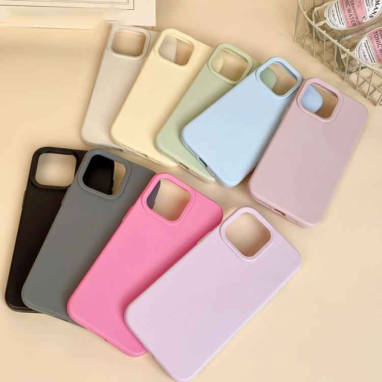 Dopamine Simple Imitation Liquid Silicone Phone Case