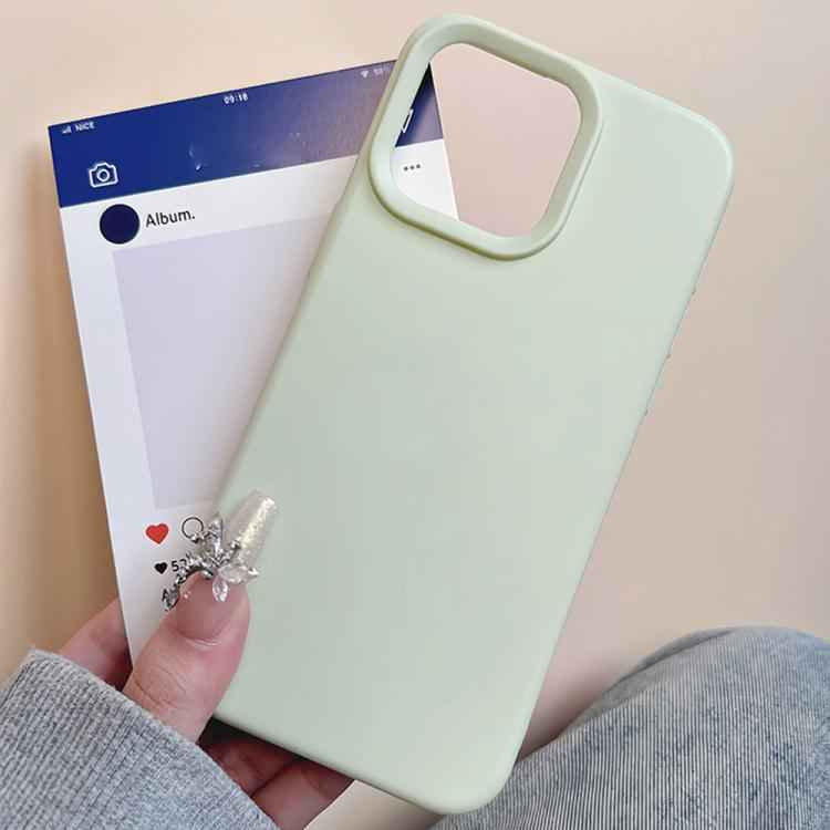 Dopamine Simple Imitation Liquid Silicone Phone Case
