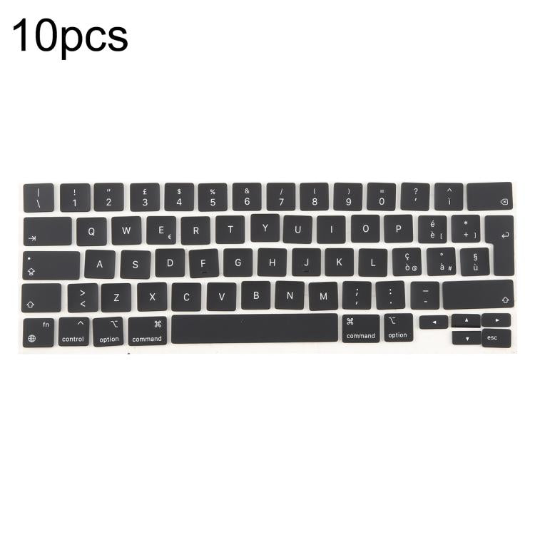 10pcs MacBook Keycaps A2251 A2289 A2238 A2338 – Multi-language Set