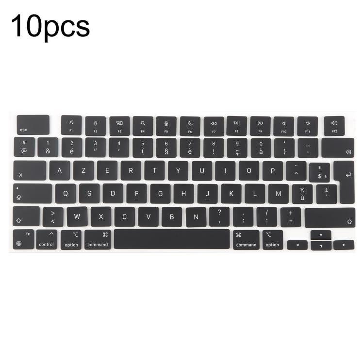 10pcs MacBook A2681 A2941 A3113 A3114 Keycaps - UK, Arabic, French, German, Italian, Spanish & More
