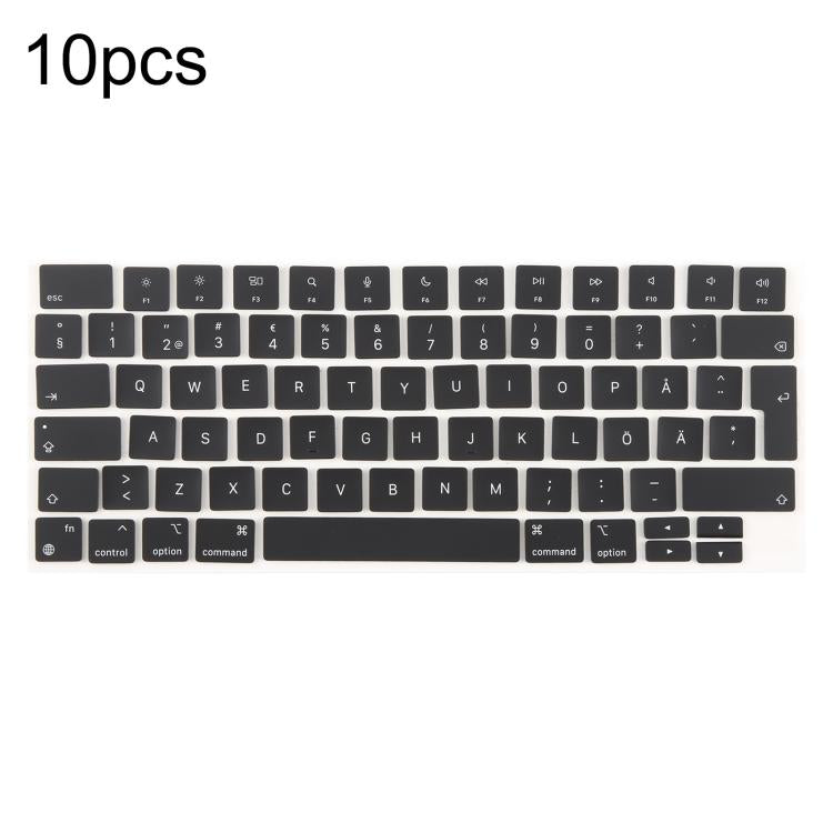 10pcs MacBook A2681 A2941 A3113 A3114 Keycaps - UK, Arabic, French, German, Italian, Spanish & More