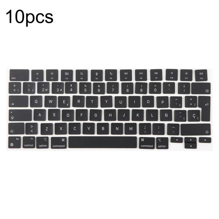 10pcs MacBook A2681 A2941 A3113 A3114 Keycaps - UK, Arabic, French, German, Italian, Spanish & More