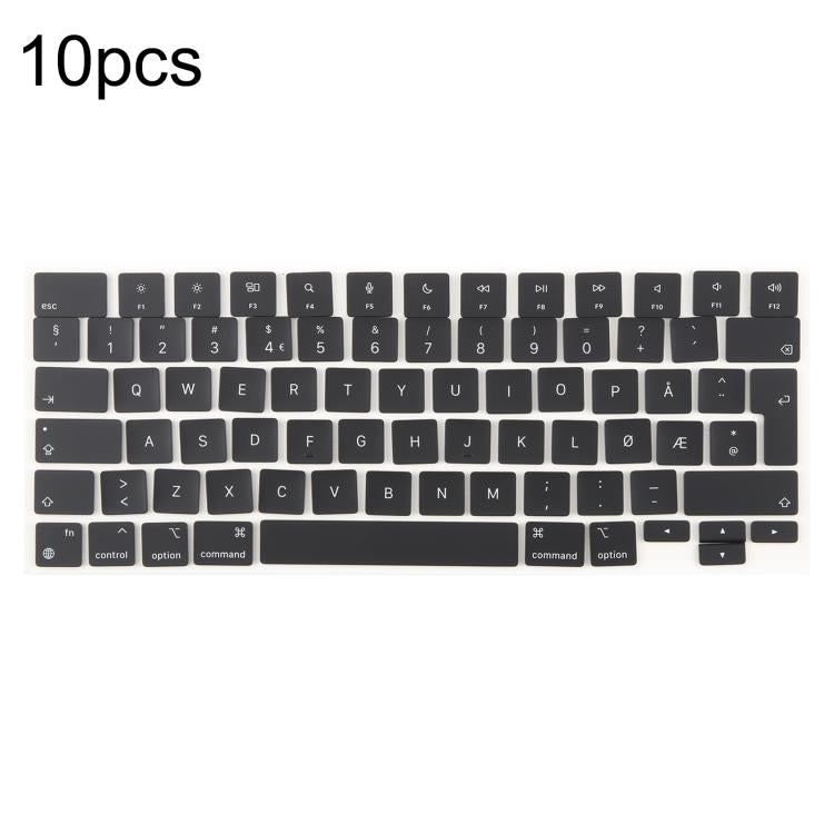 10pcs UK Enter Keycaps for MacBook A2442 A2485 A2779 A2780 A2991 A2992 A2918 - Multilingual Replacement Keys