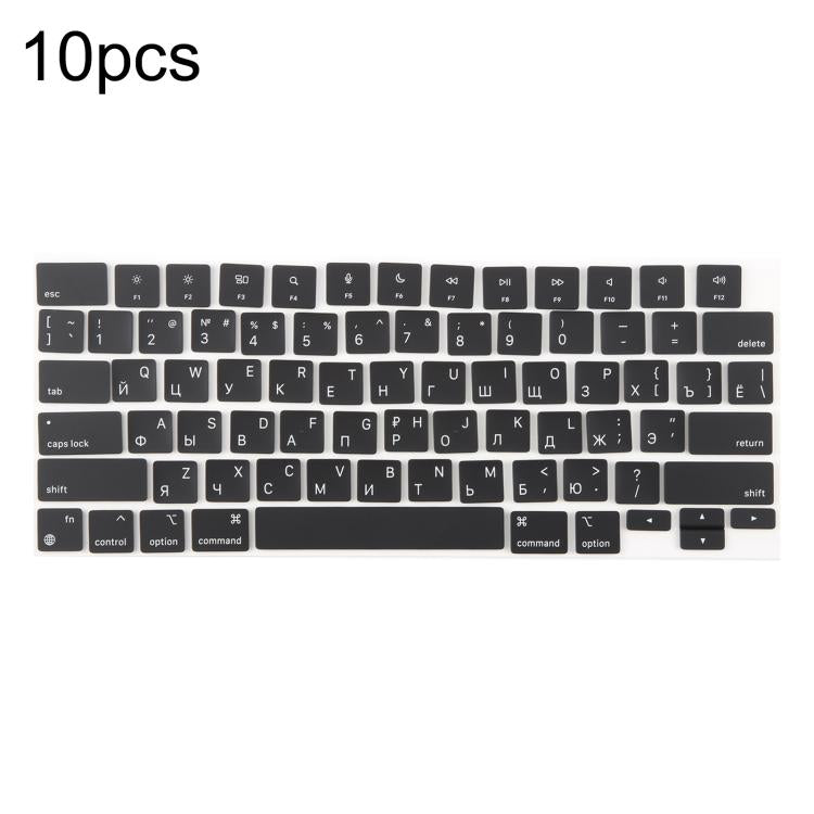10pcs MacBook Enter Keycaps for A2442 A2485 A2779 A2780 A2991 A2992 A2918 – Russian & Korean