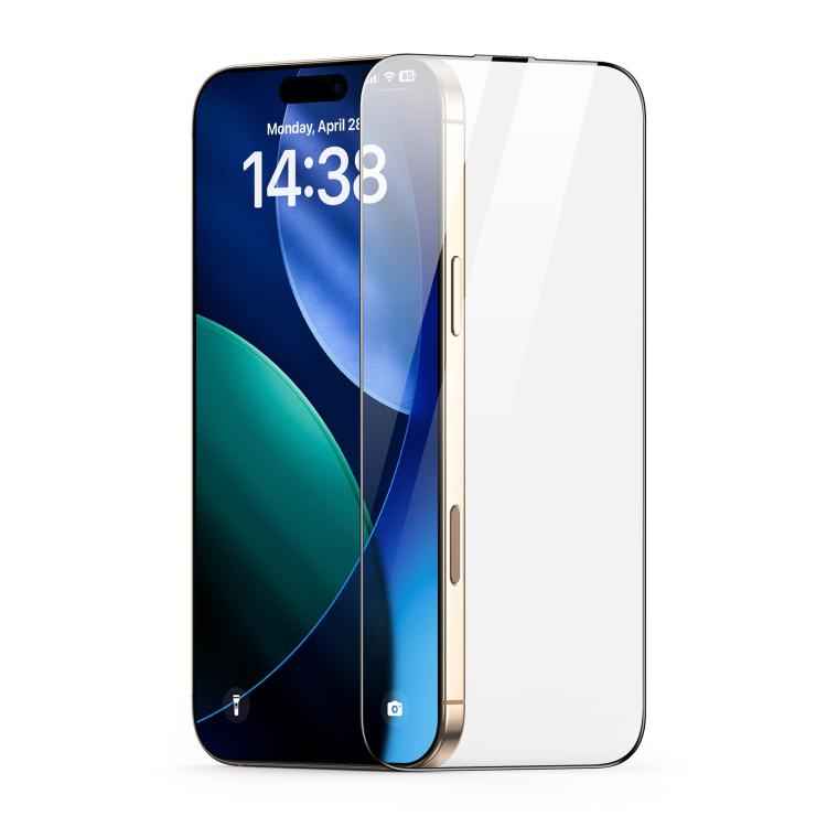 DUX DUCIS Roga Series 2.5D HD Fully Transparent Tempered Screen Protector with Dust Removal Quick-Attach Box