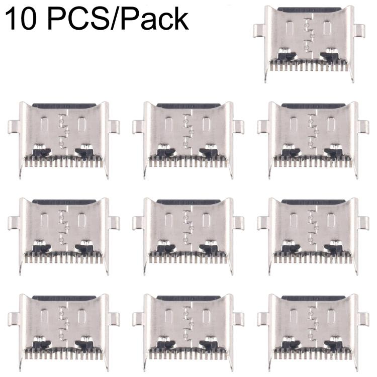 10pcs Original Charging Port Connector – Galaxy A06, S24 FE, Z Flip6, Z Fold6, M55 & More