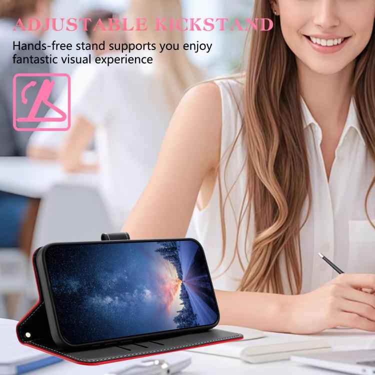 Metal Bow Leather Phone Case with Hand Strap