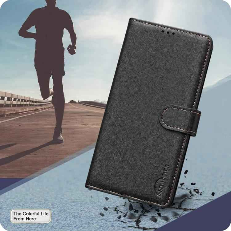Litchi Texture RFID Anti-theft Leather Phone Case