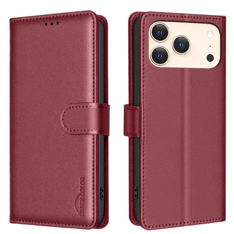Litchi Texture RFID Anti-theft Leather Phone Case