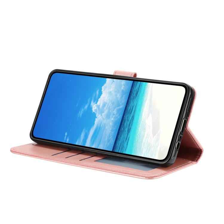 Rose Flower Embossing Pattern Leather Phone Case