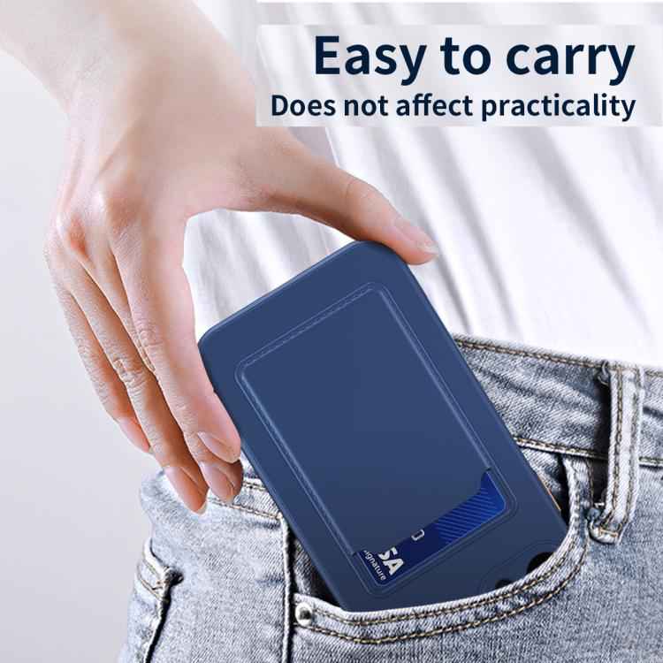 Skin Feel Card Contrast Color Button TPU Phone Case