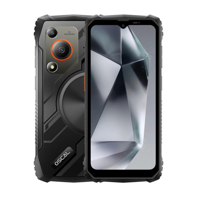 Blackview Oscal Marine 1 - 6.56 inch, Android 15, Unisoc UMS9230E T615 Octa Core, 4G Network, OTG, NFC, 4GB+128GB Storage