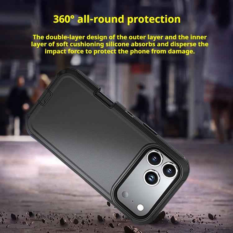 Kalebol Shockproof PC Hybrid TPU Phone Case with Back Clip