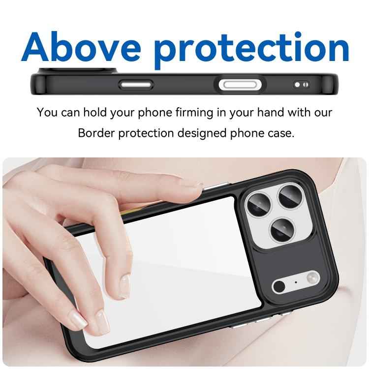 Colorful Series Acrylic + TPU Phone Case