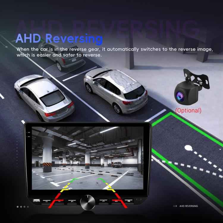 10 inch Screen Android 15 Car Navigation Audio Video Integrated Machine, Standard, Standard+AHD+Microphone