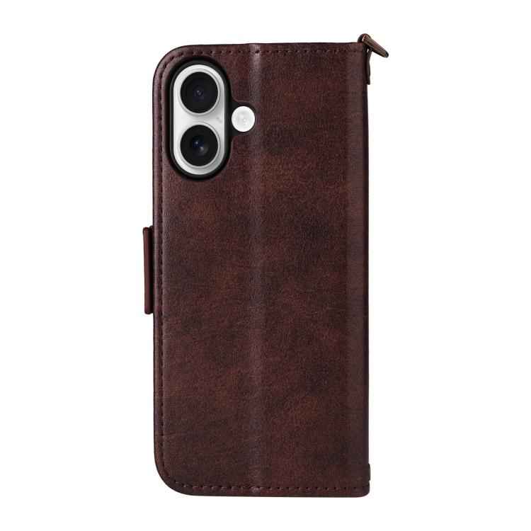 Multi-card Slots Crossbody Cowhide Leather Phone Case