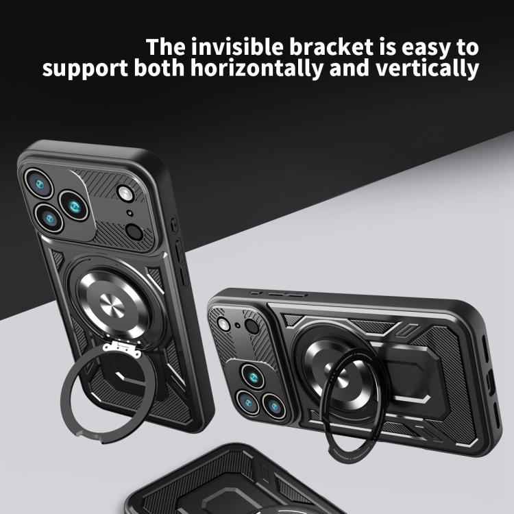Armor Rotating Holder MagSafe Phone Case