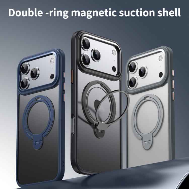 Double Ring MagSafe Magnetic Holder Phone Case