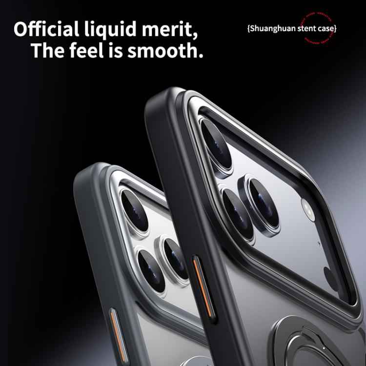 Double Ring MagSafe Magnetic Holder Phone Case