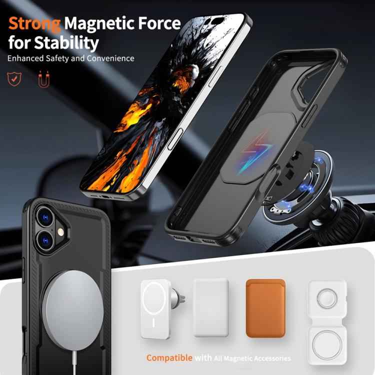 Metal 360 Degree Rotation Holder MagSafe Phone Case