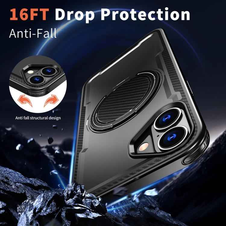 Metal 360 Degree Rotation Holder MagSafe Phone Case