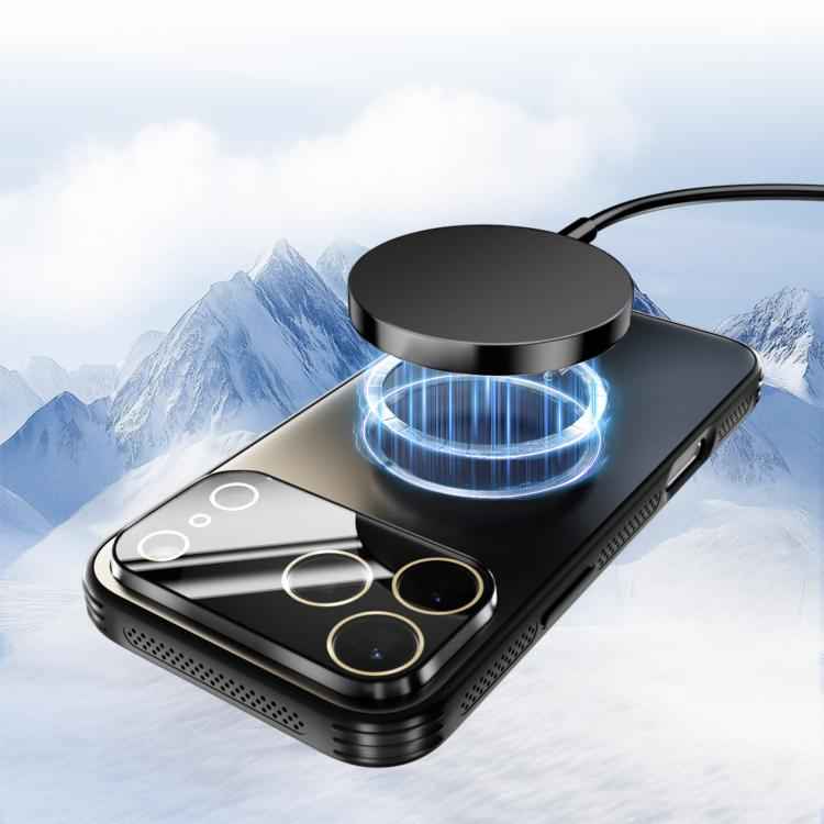 ABEEL Heat Dissipation Frosted MagSafe Phone Case with Lens Film